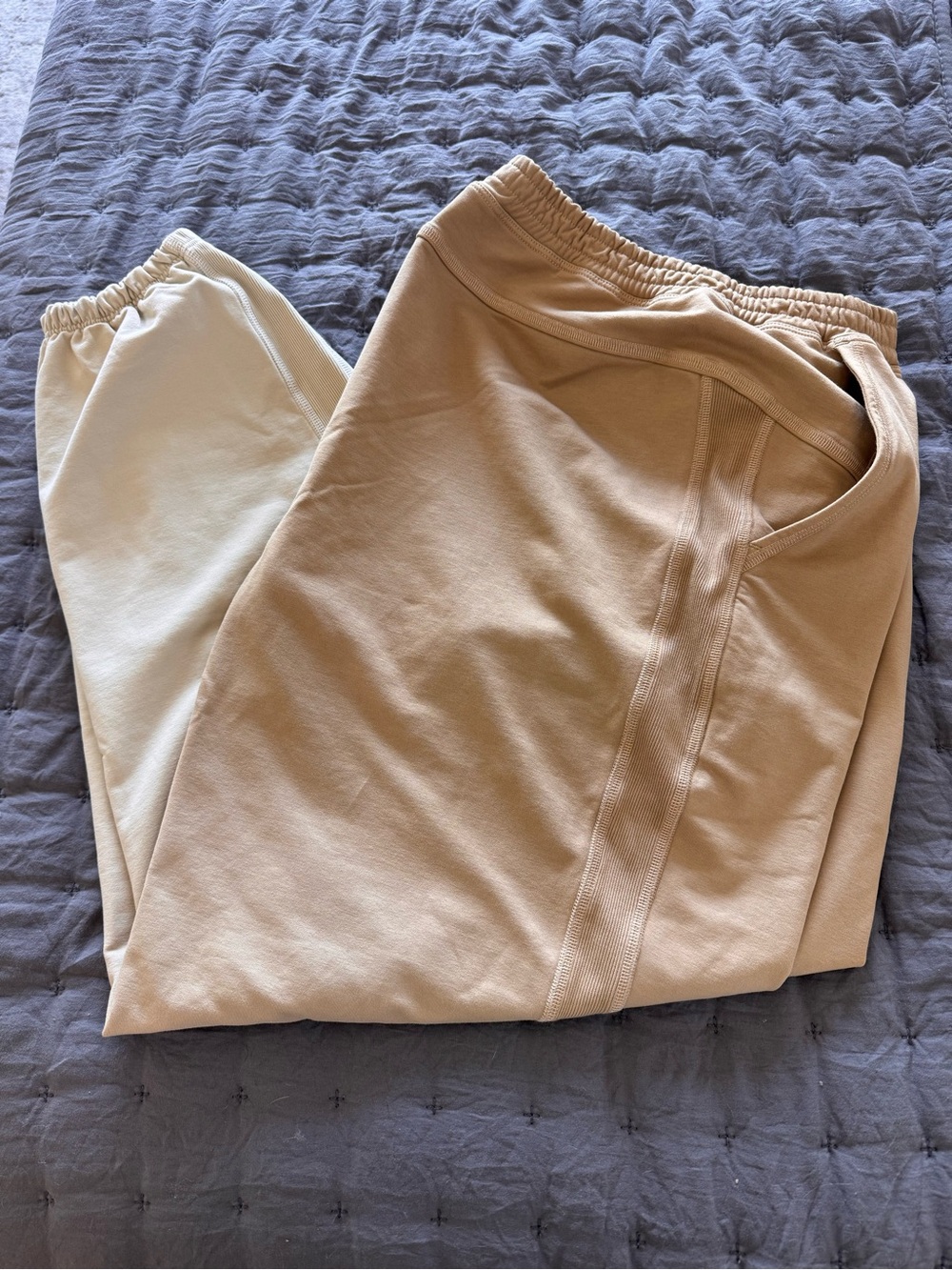 LA Super High Rise Trench Ombré Wash Joggers NWOT
